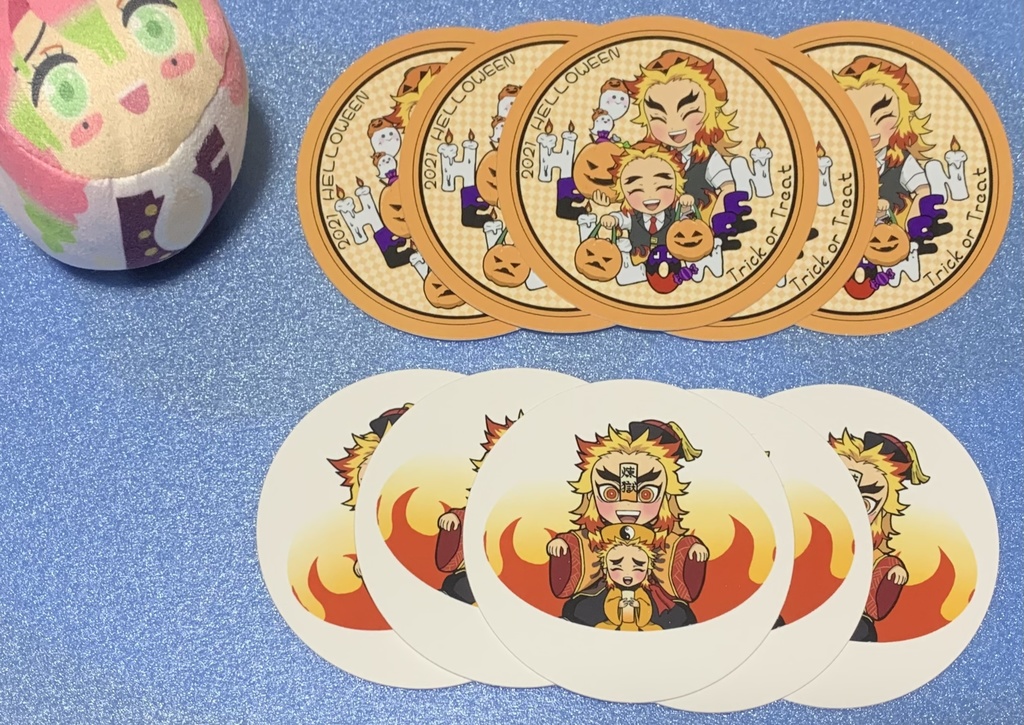 煉獄兄弟のマグネット&紙コースター2種類