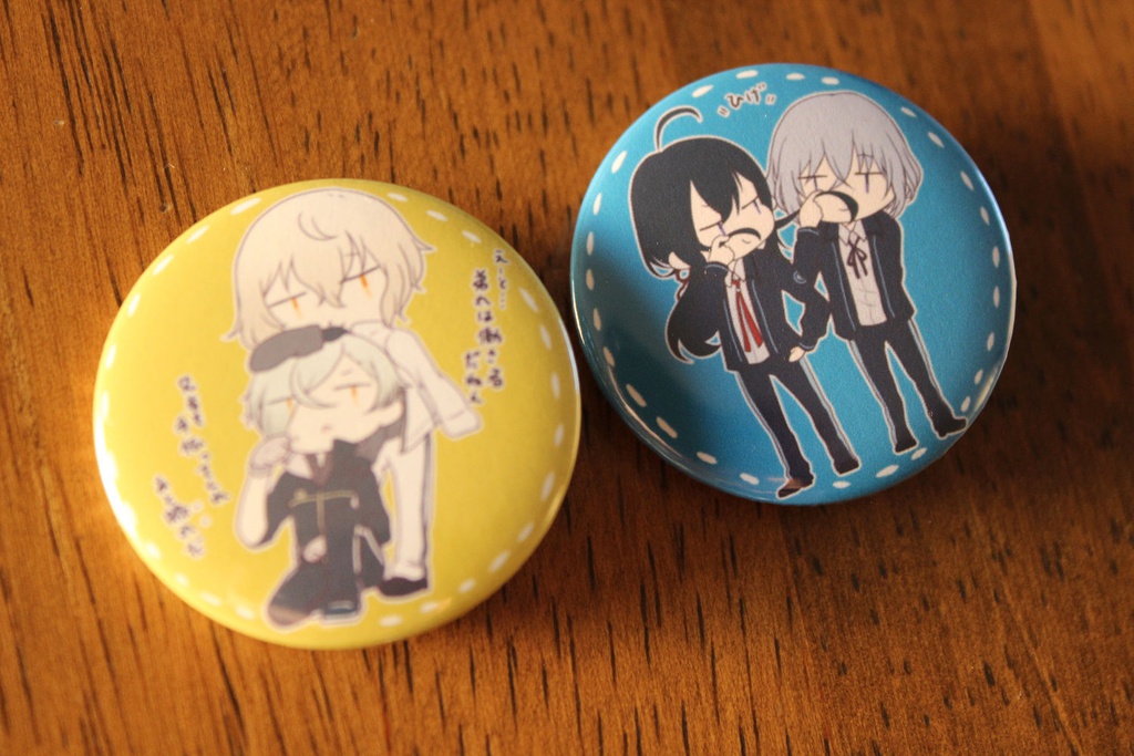 【刀剣乱舞】 32mm缶バッジ