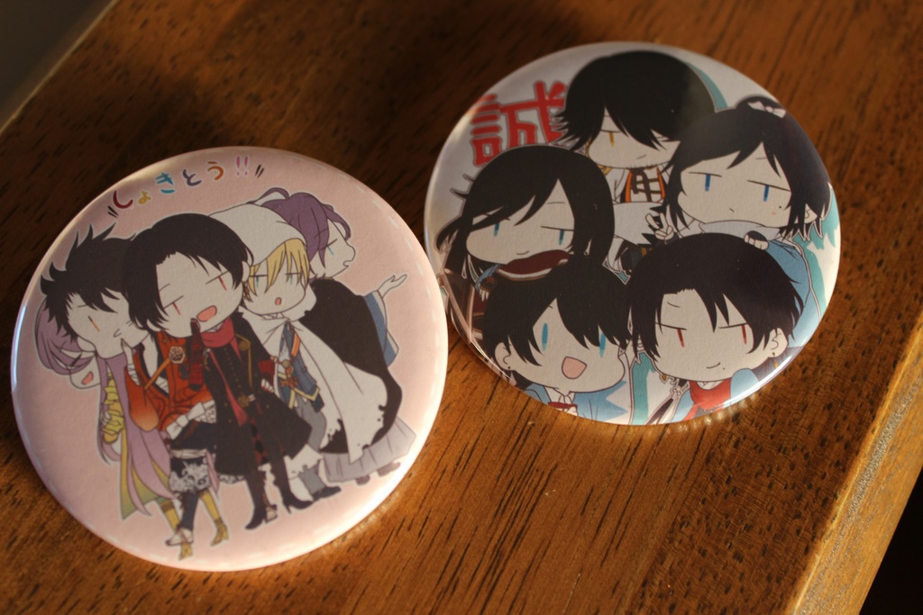 【刀剣乱舞】 57mm缶バッジ