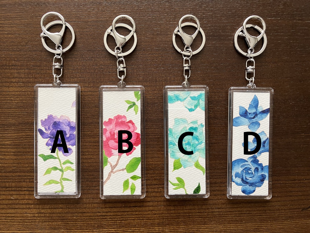 原画キーホルダー(縦)