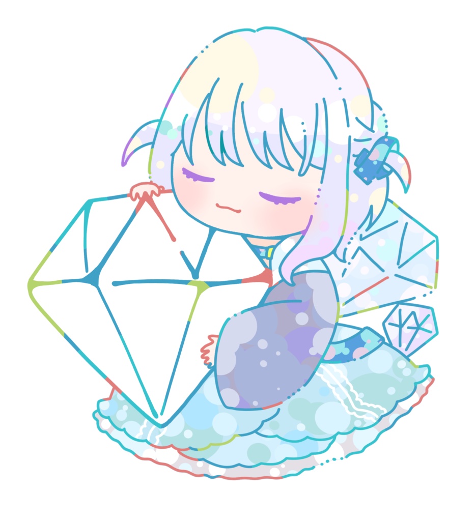 とめいろかきらきらアクキー【100人ありがとうございます記念】