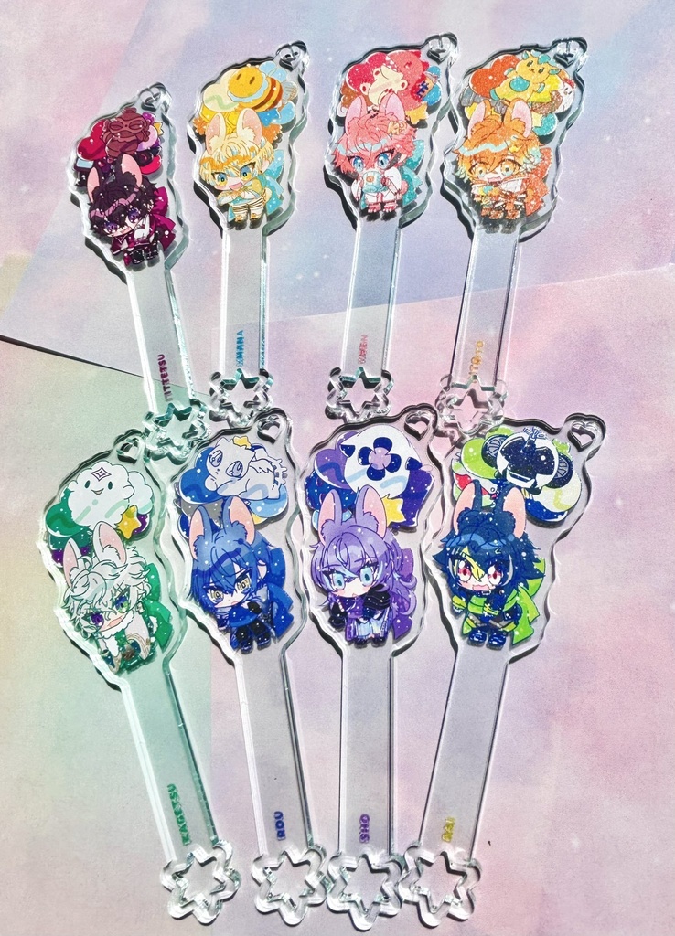 【非公式】バルーンアクリルスティック