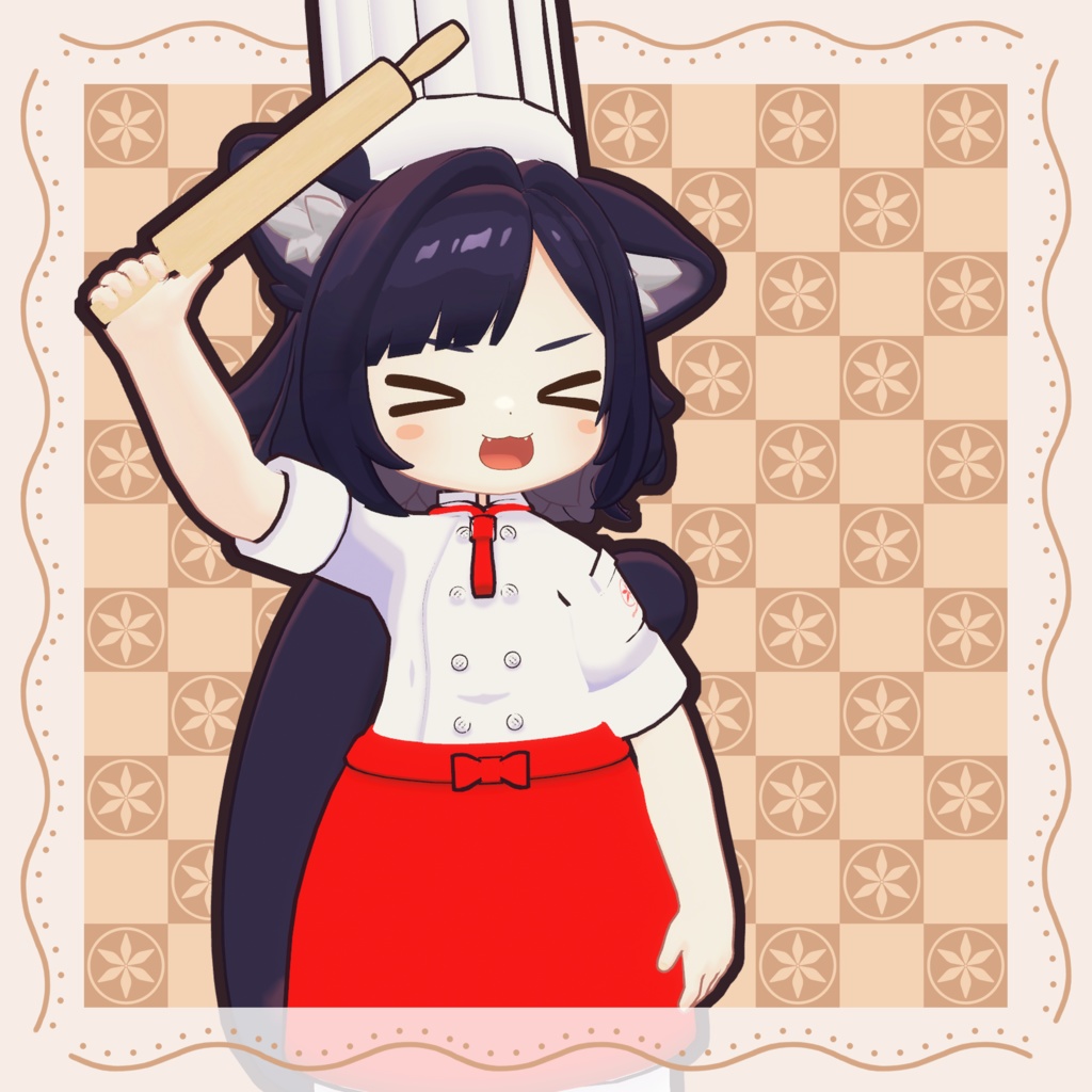 【えも研素体専用】シェフ服Ⅱ Chef uniformⅡ