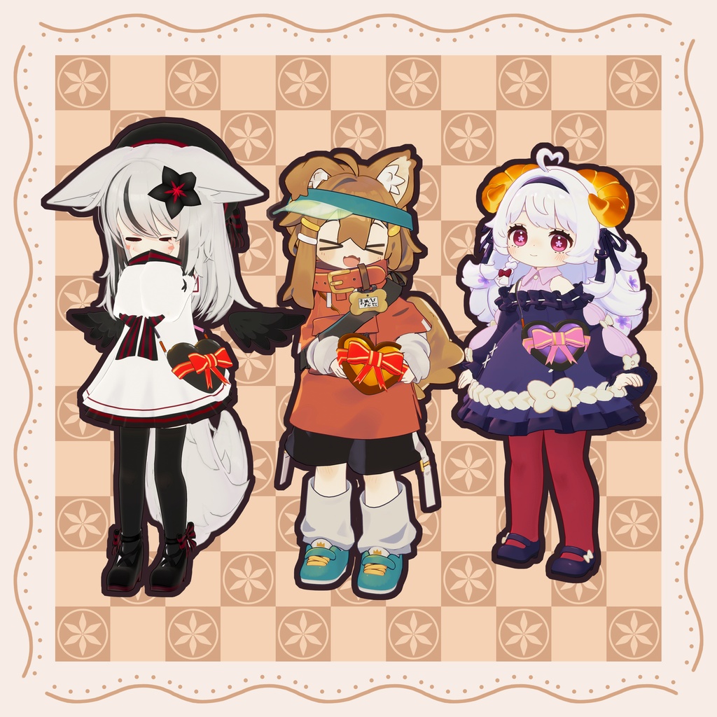 【9アバター対応】チョコレートバッグ Chocolate bag