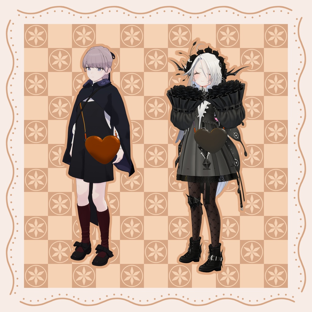 【9アバター対応】チョコレートバッグ Chocolate bag