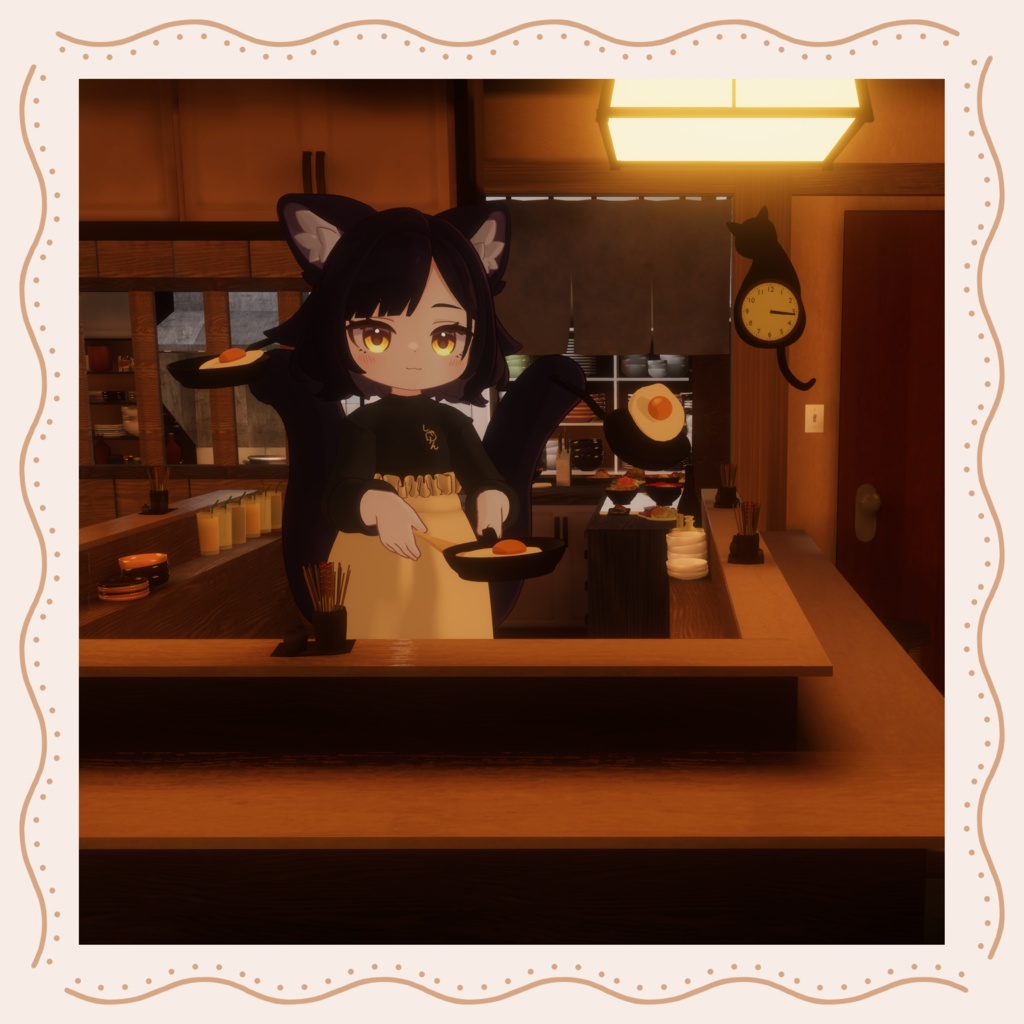 【えも研素体専用】シェフ服Ⅲ Chef uniformⅢ