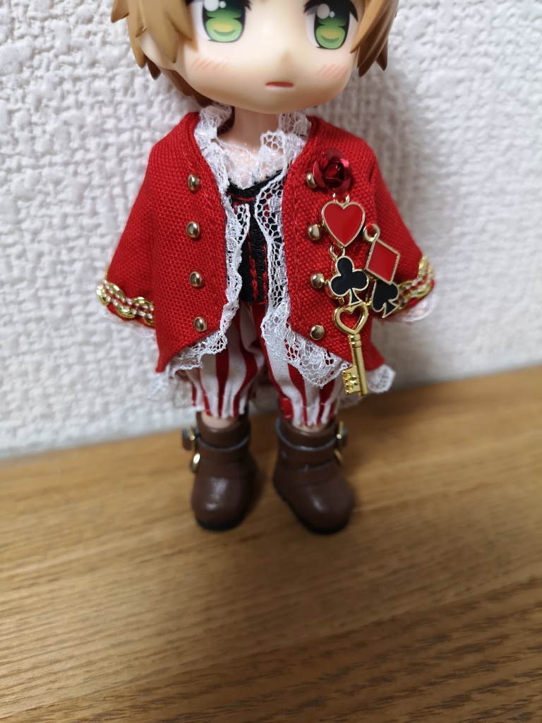 赤のトランプセット♥