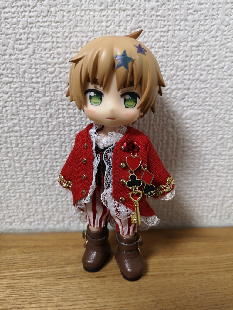 赤のトランプセット♥