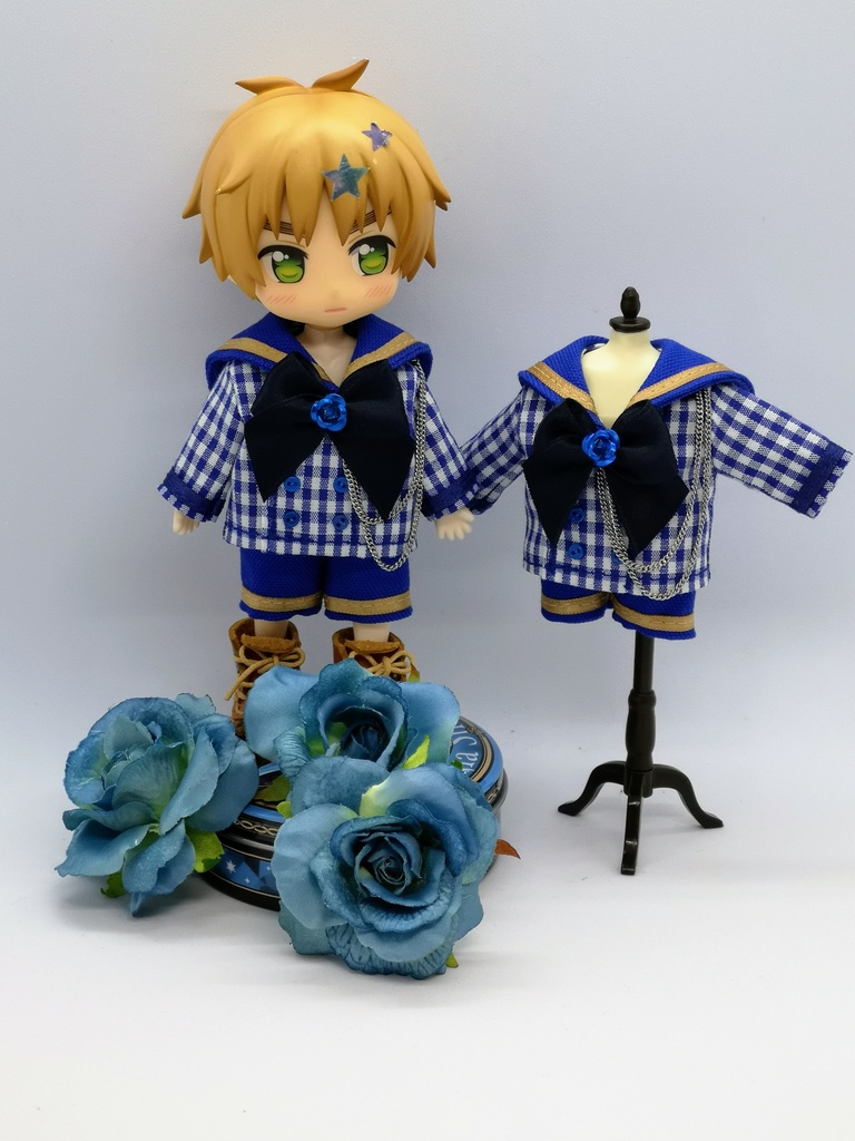 感謝価格★ペアセーラーセット（青薔薇）★