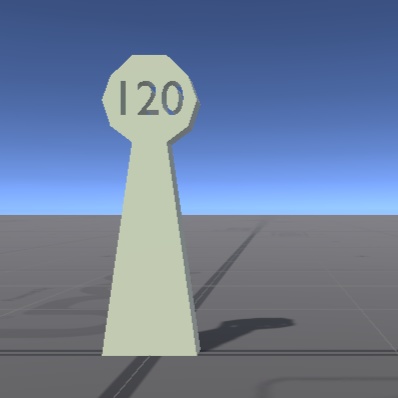【3Dモデル】身長パネル（Height Panel）