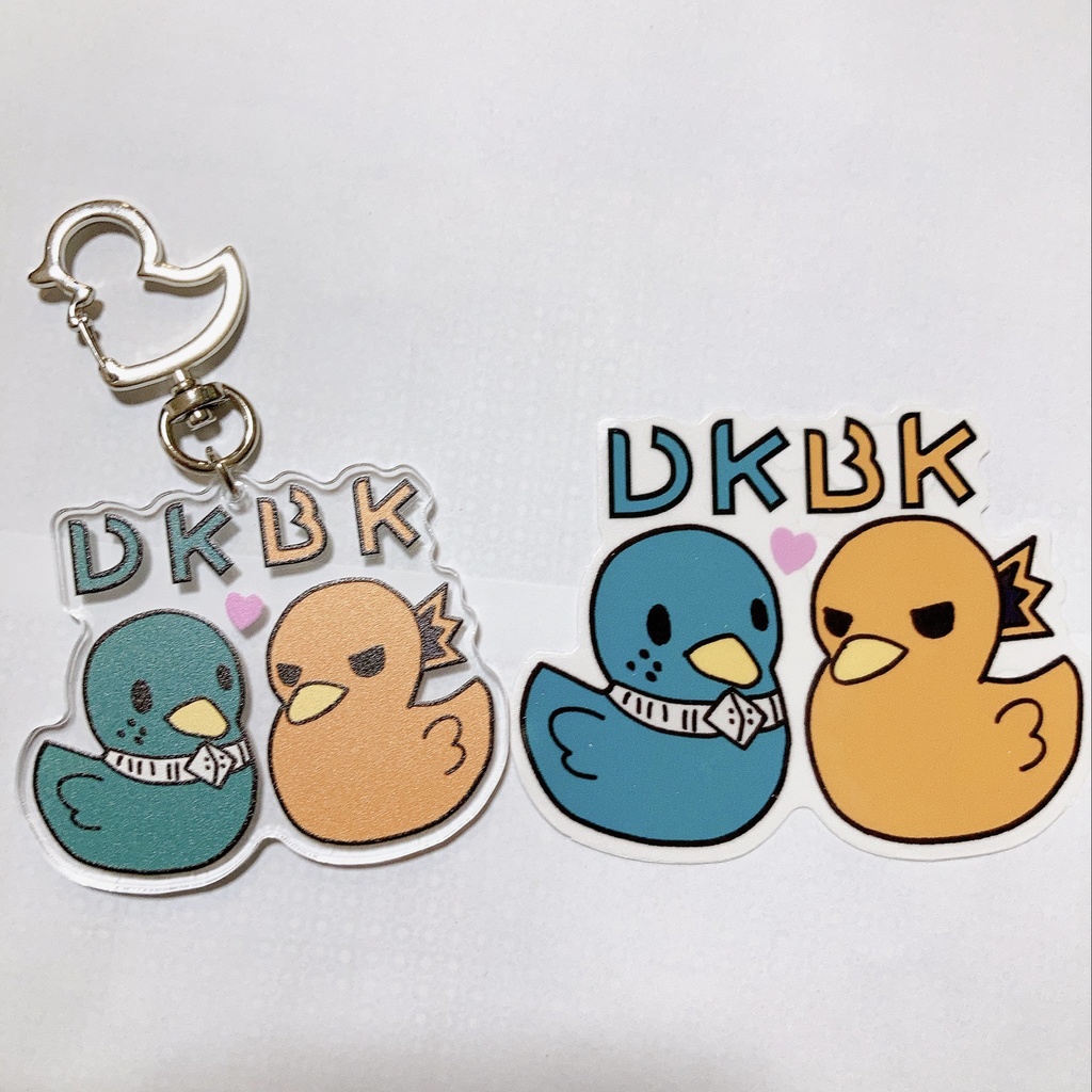 DKBKアヒルアクキー