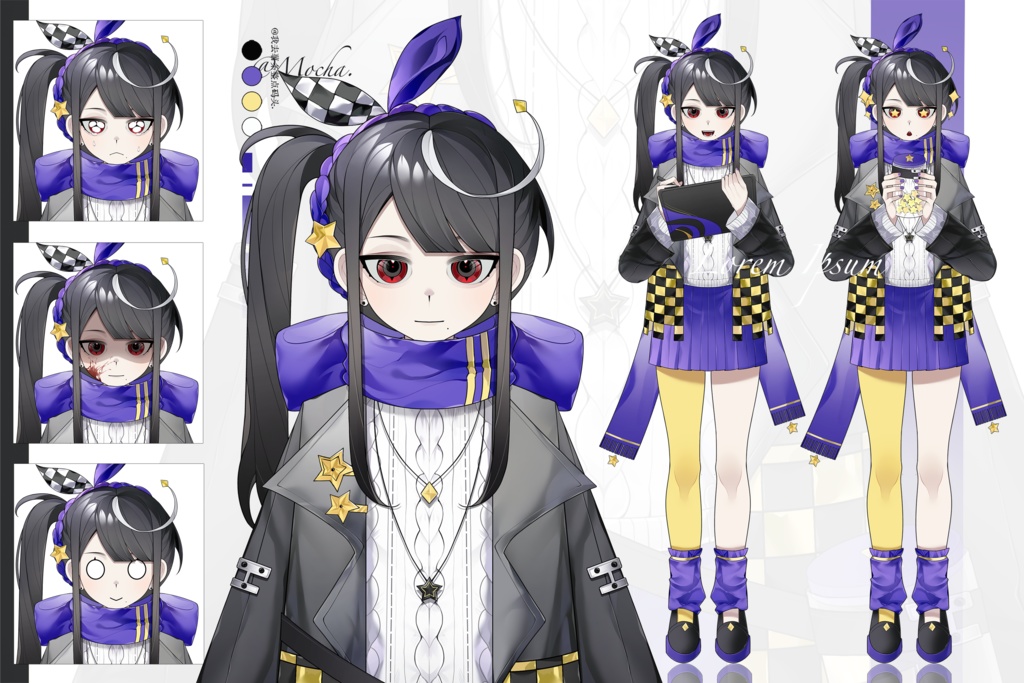 【汎用モデル】Star Pickers/捡星之人【vts向け】【Live2Dモデル】