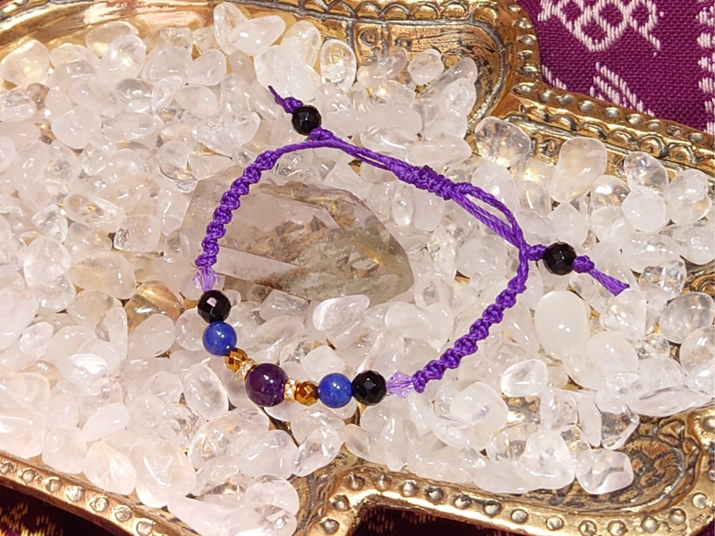 ツイステ★ポムフィオーレ寮イメージブレスレット