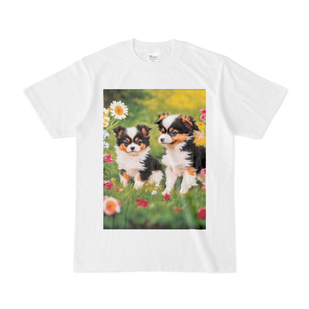 子犬　Tシャツ