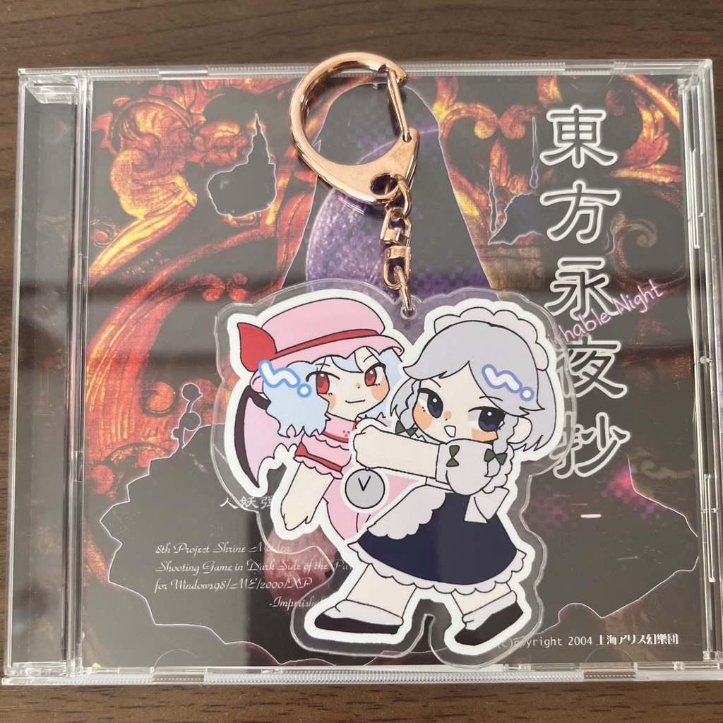 永夜抄自機勢アクキー