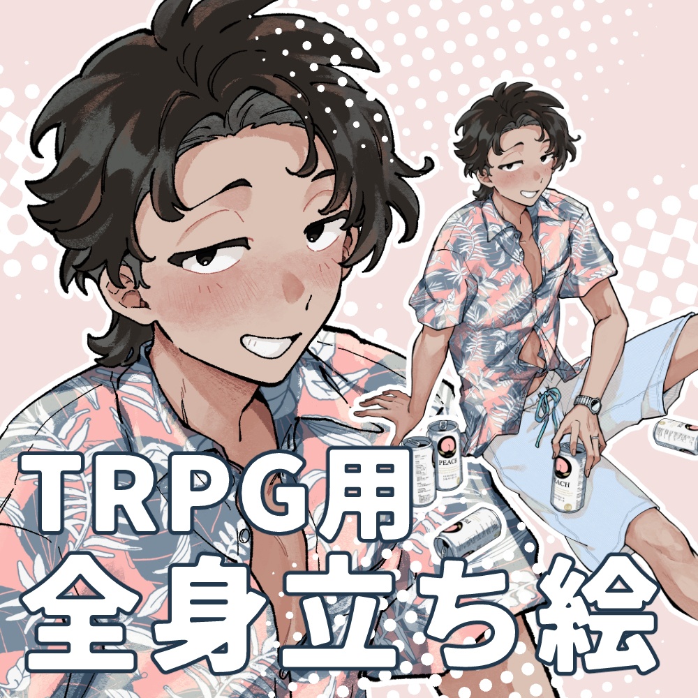 TRPG用立ち絵007