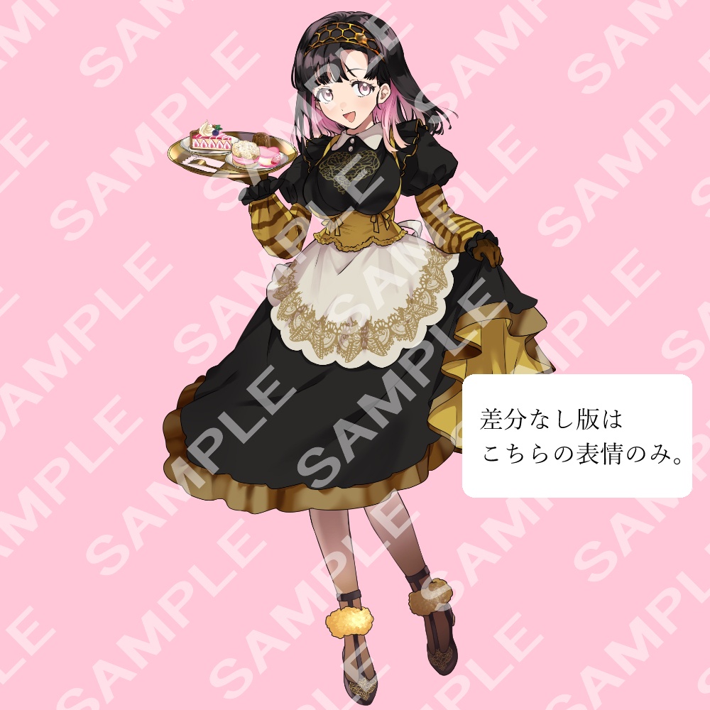 TRPG用立ち絵010【表情全8種】