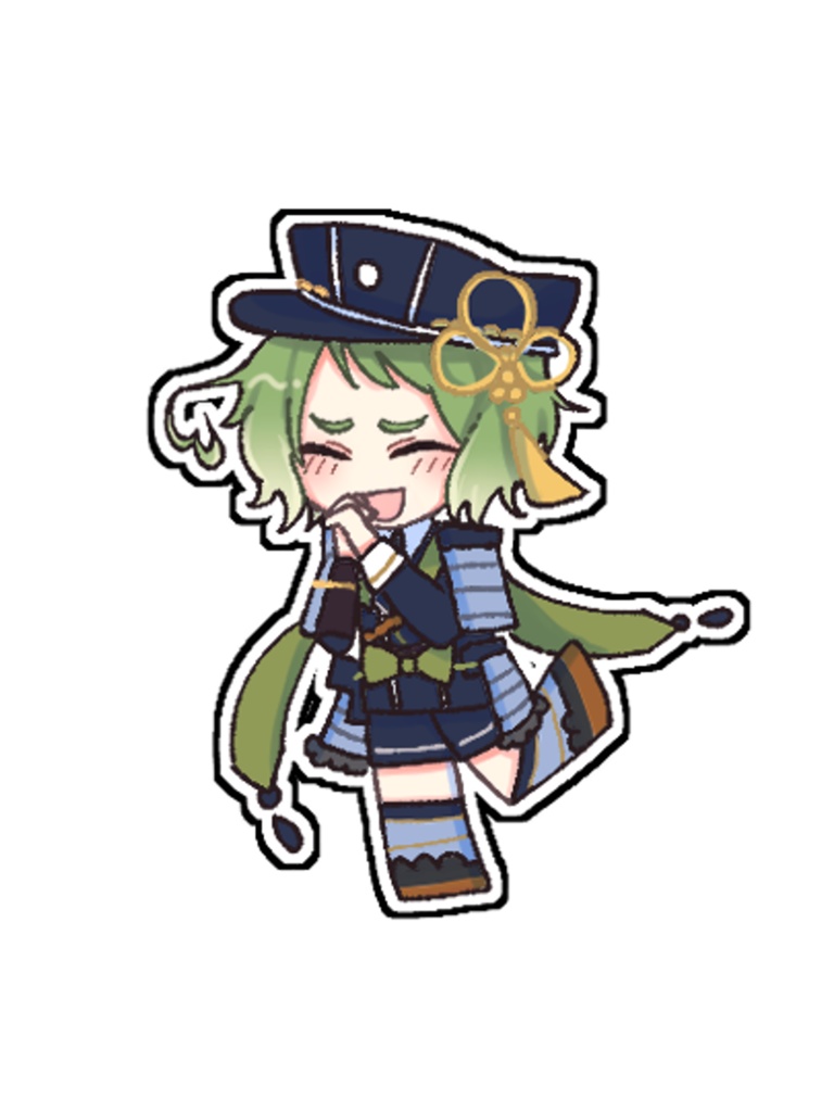 【毛利】自立ミニアクスタ