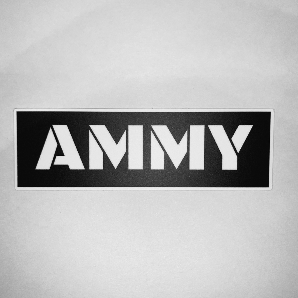 AMMYミニサイズステッカー