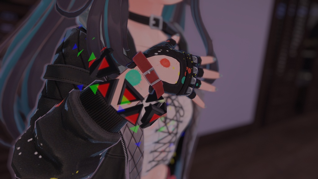 【VRChat向けアクセサリー】Motion Accent Bracelet