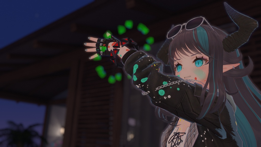【VRChat向けアクセサリー】Motion Accent Bracelet
