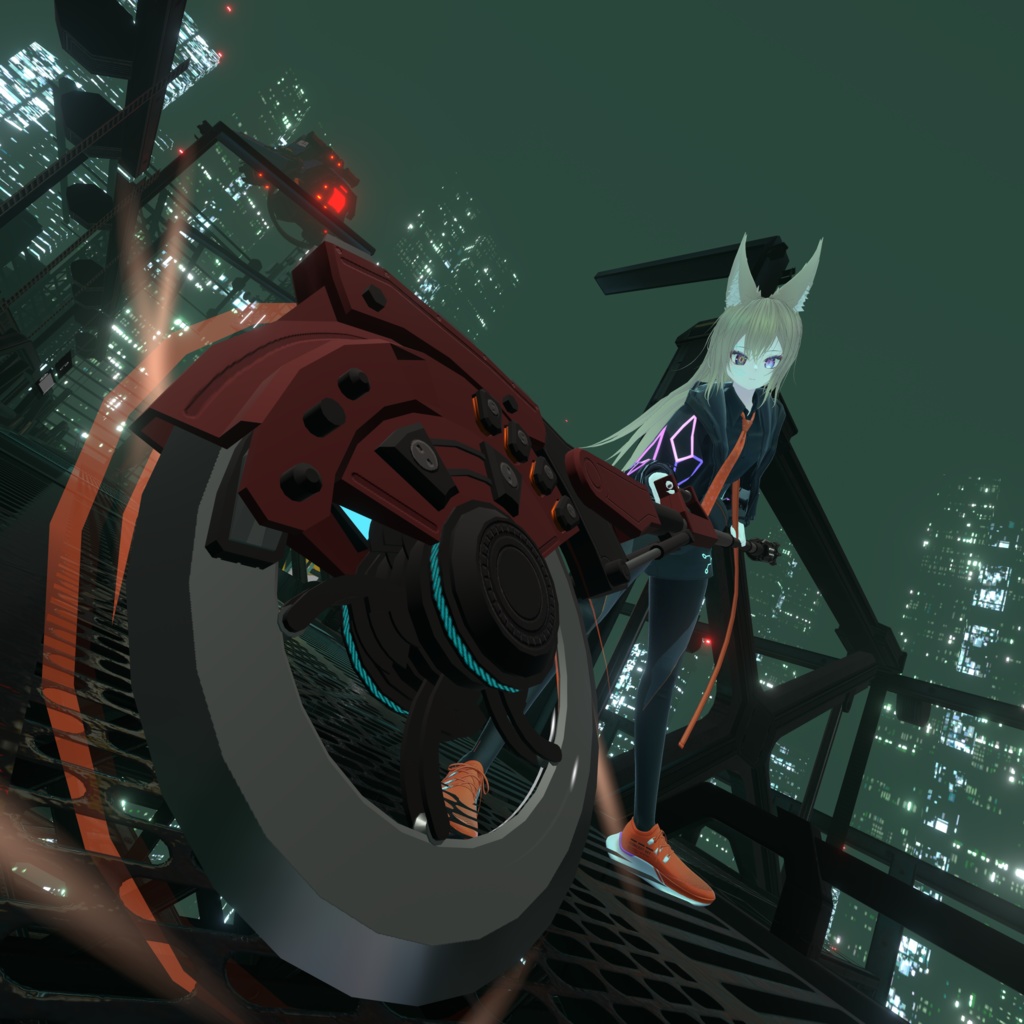 【VRChat向け武器】 Orbitra 【MA対応】