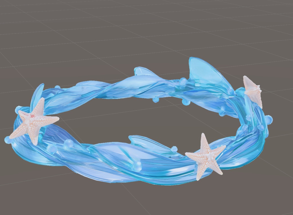 【水滴が落ちる!】ぷかぷかヒトデヘイロー 【VRChat想定】