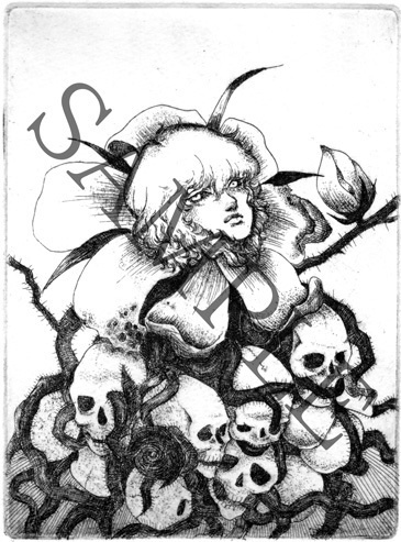 4つの奇妙な品物とそれにまつわる来歴について yumi 銅版画 画文集(豪華版)