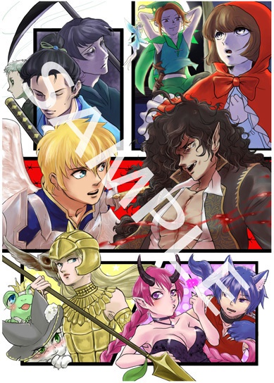 【創作合同誌】BISEN Kettles vol.1 特集:ファンタジー