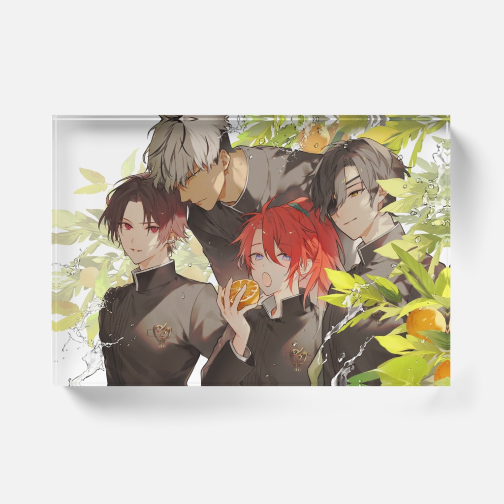 orange - アクリルブロック