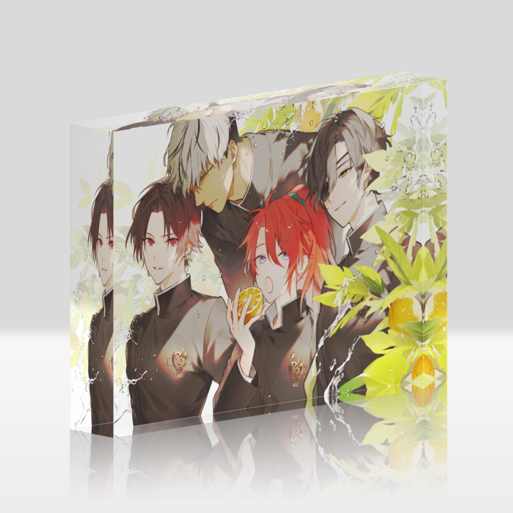 orange - アクリルブロック