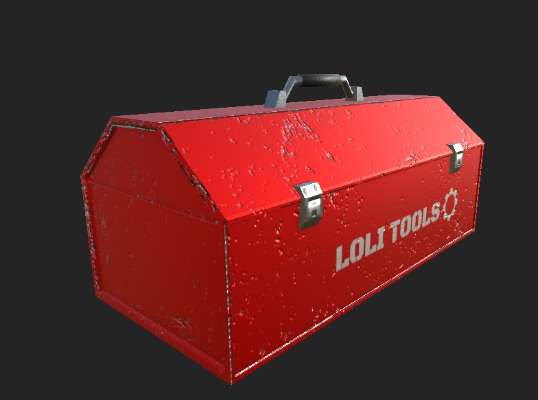 Low Poly Tool Box