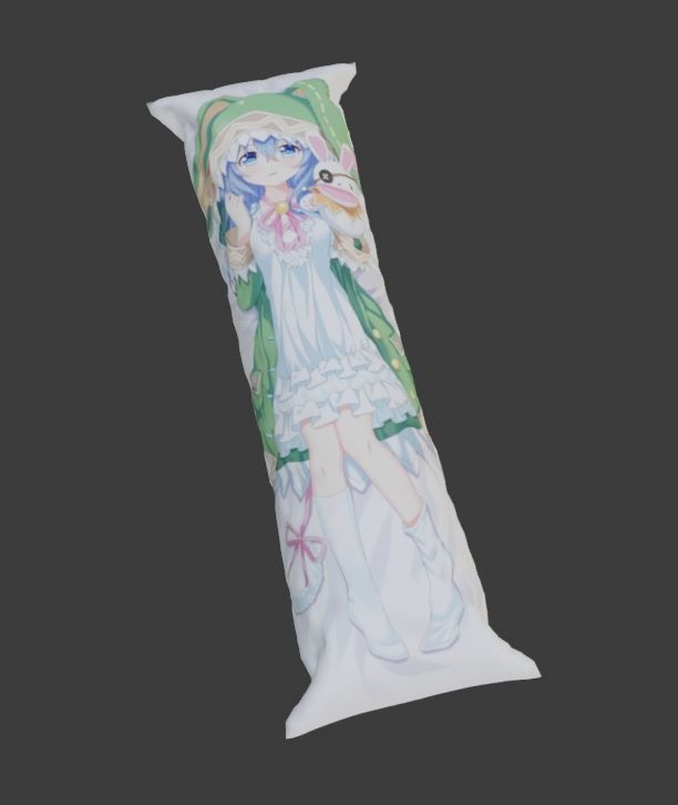 Body Pillow - だき村 3D Model