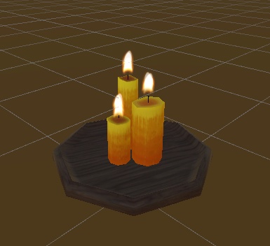 Candles - Game Ready - VRChat Ready - Unity Ready