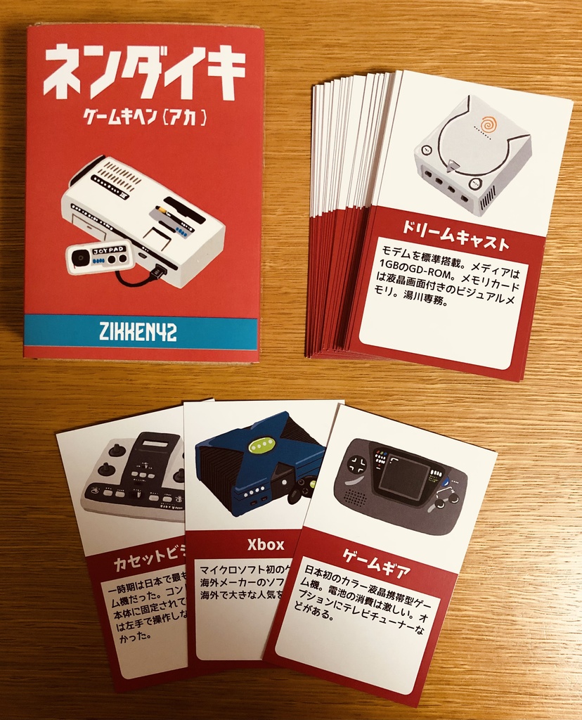 ネンダイキ ゲーム機編（アカ）