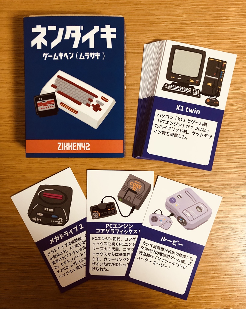 ネンダイキ ゲーム機編（ムラサキ）