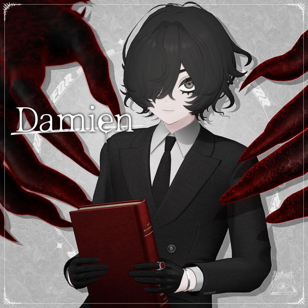 ダミアン -Damien- 【オリジナル3Dモデル】