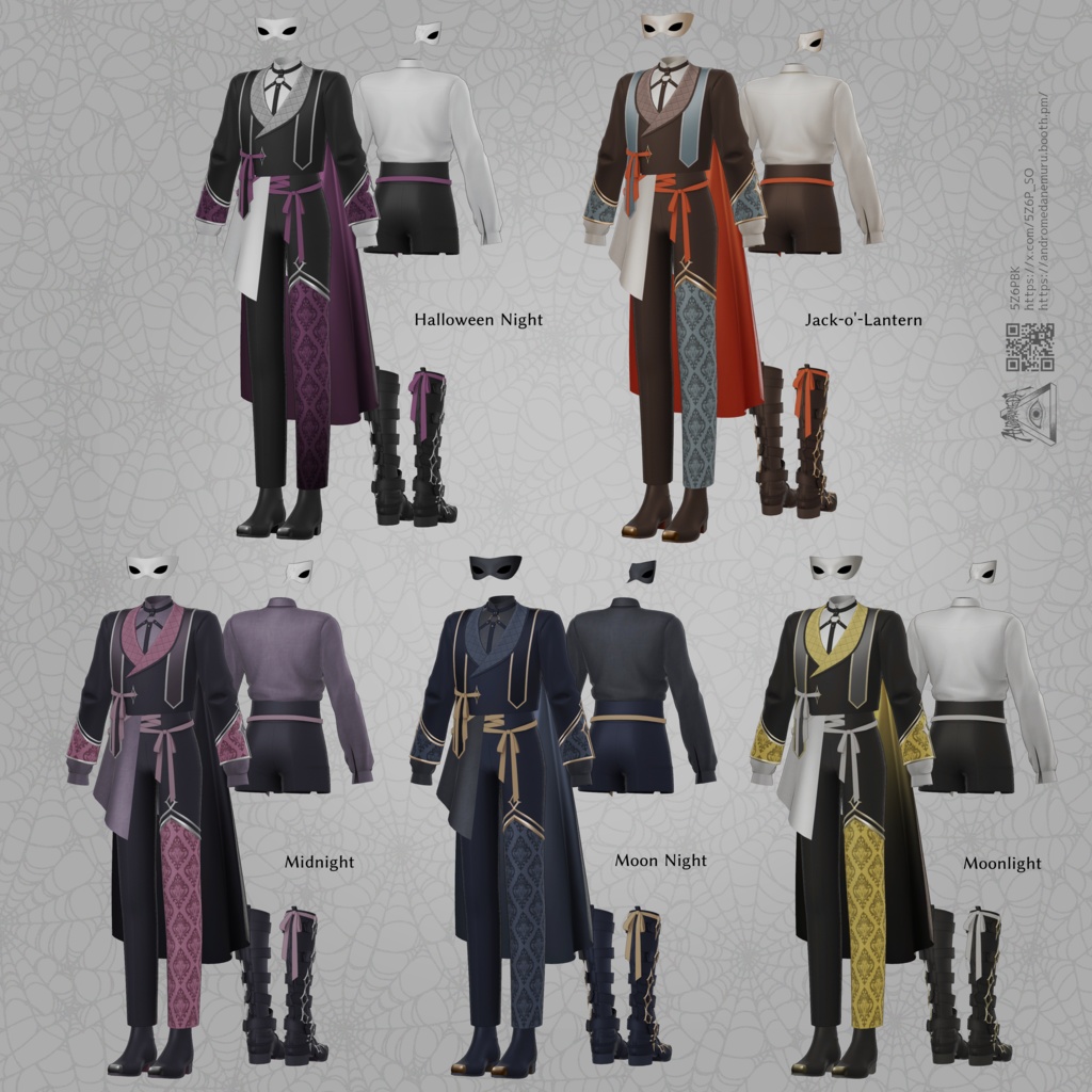 【#PlusHead / 5Z6PBody 対応】Halloween Night Party