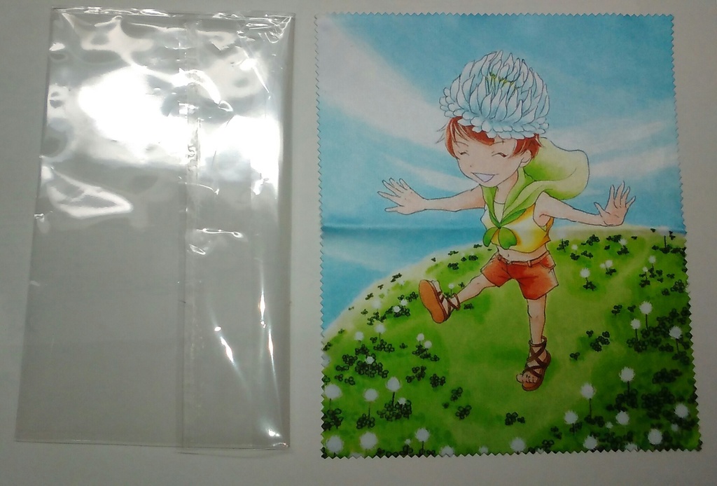 【メガネ拭き】『シロツメクサの妖精』