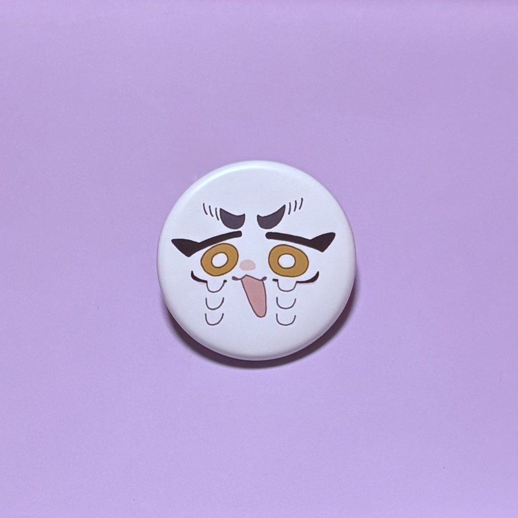 喜怒哀楽缶バッジ 〜氏真・伊東・服部・藤堂〜