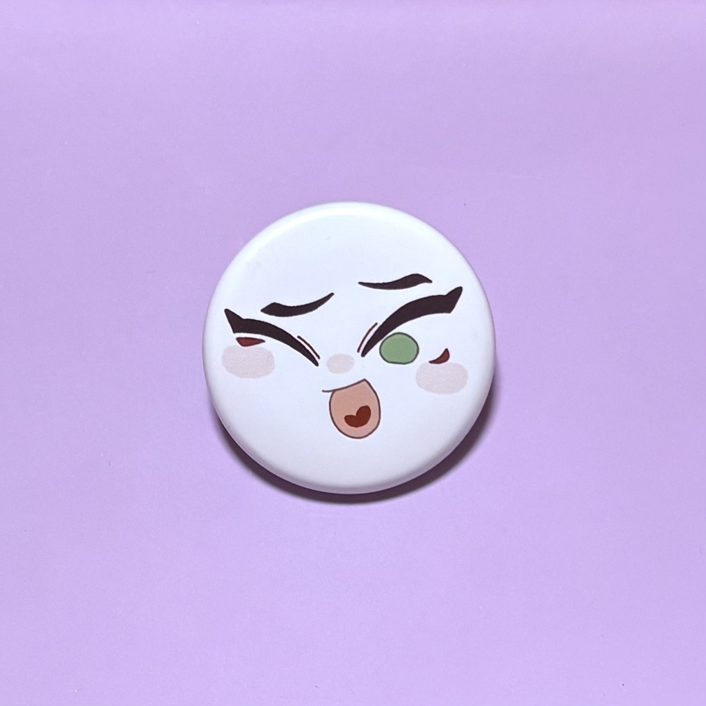 喜怒哀楽缶バッジ 〜氏真・伊東・服部・藤堂〜