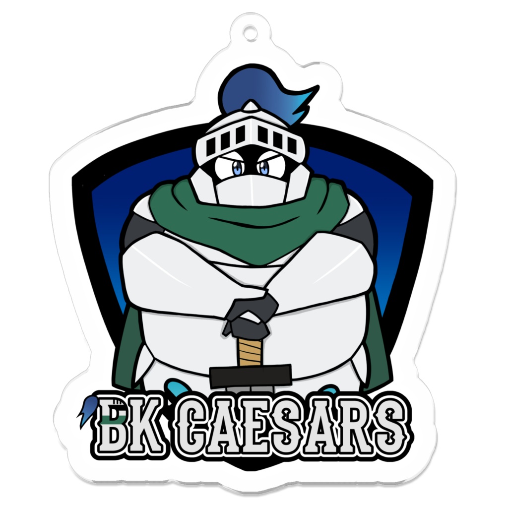 【BK CAESARS】青騎士さんアクリルキーホルダー