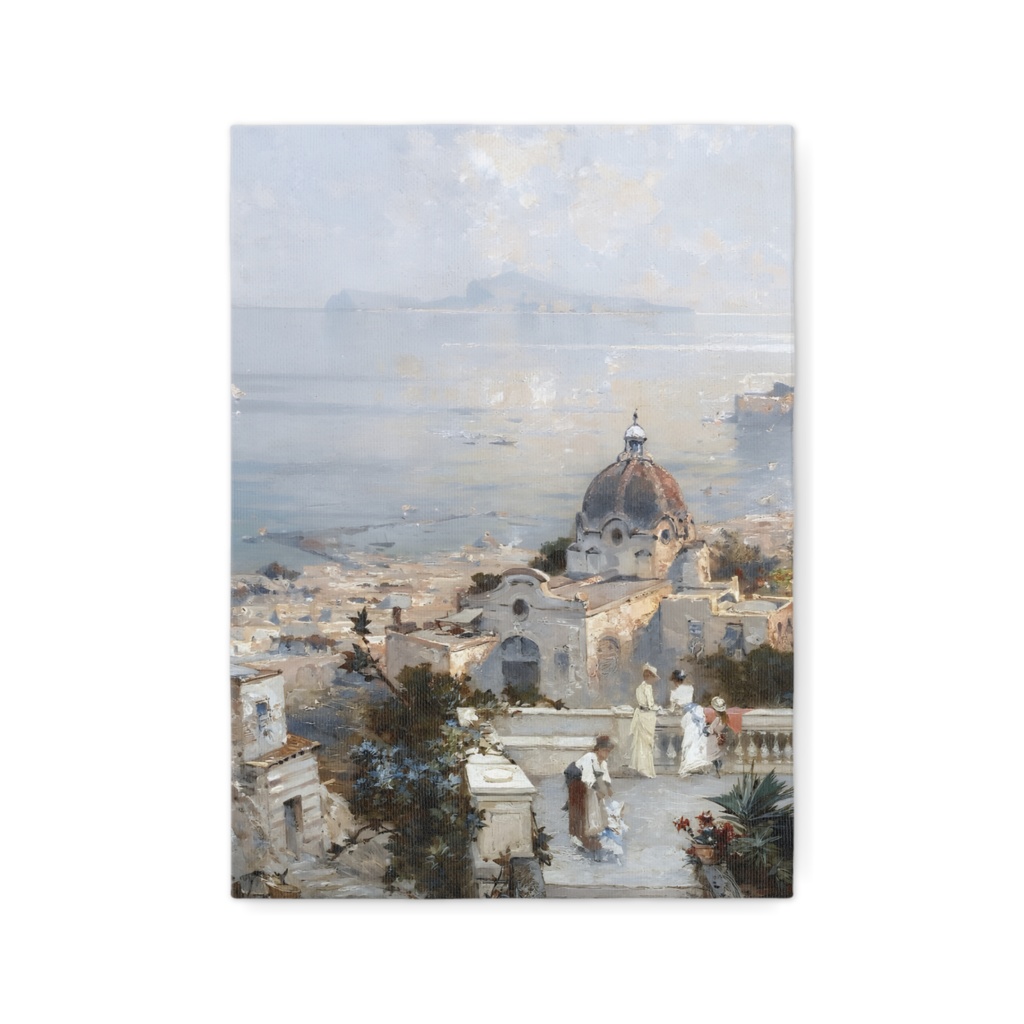 フランツ・リヒャルト・ウンターベルガー油彩画風