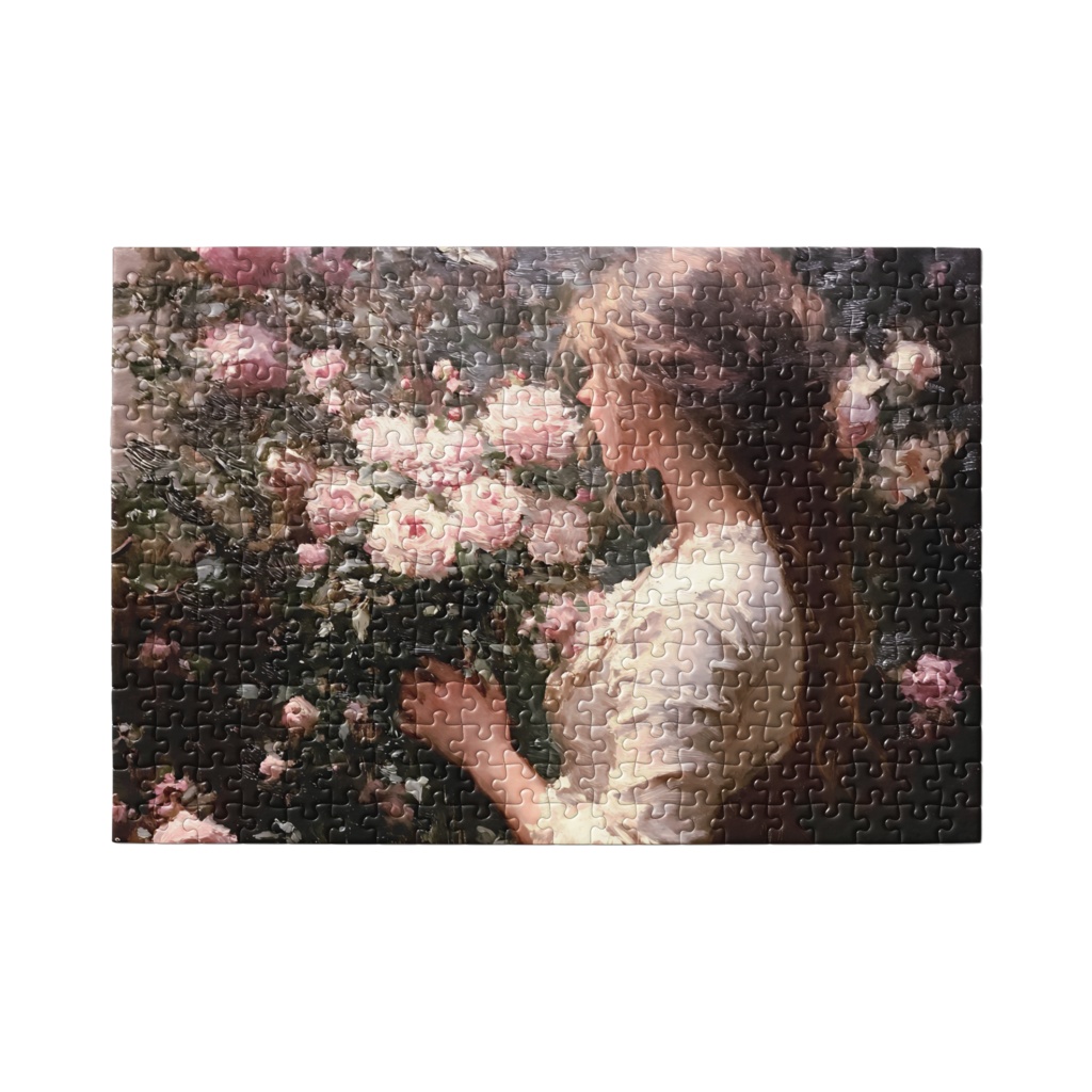 油彩画風パズル