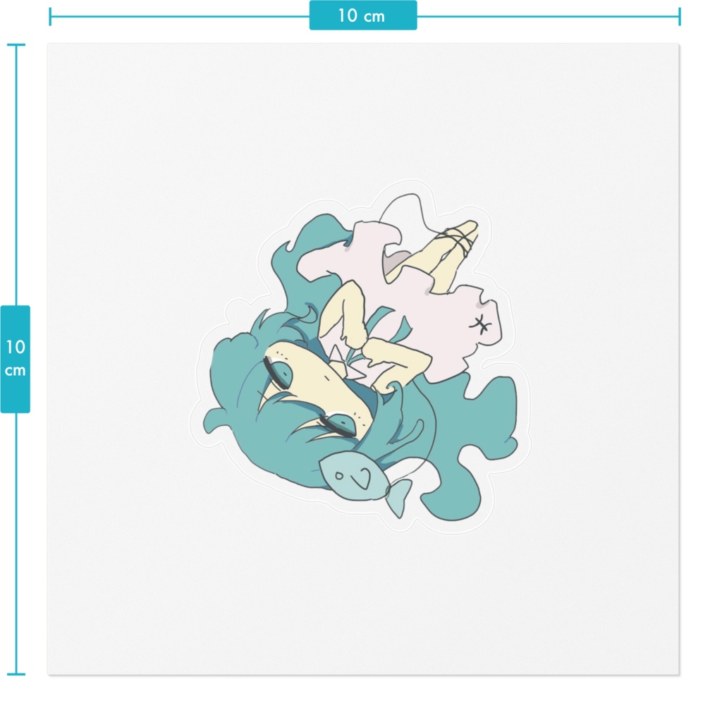 さかなのこステッカー