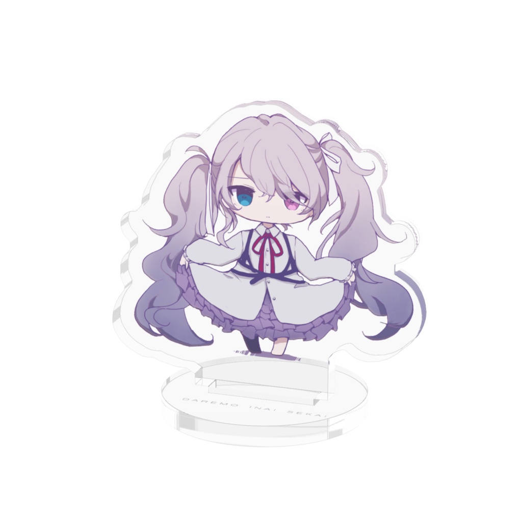 ミニアクリルスタンド「誰もいないセカイのミク」