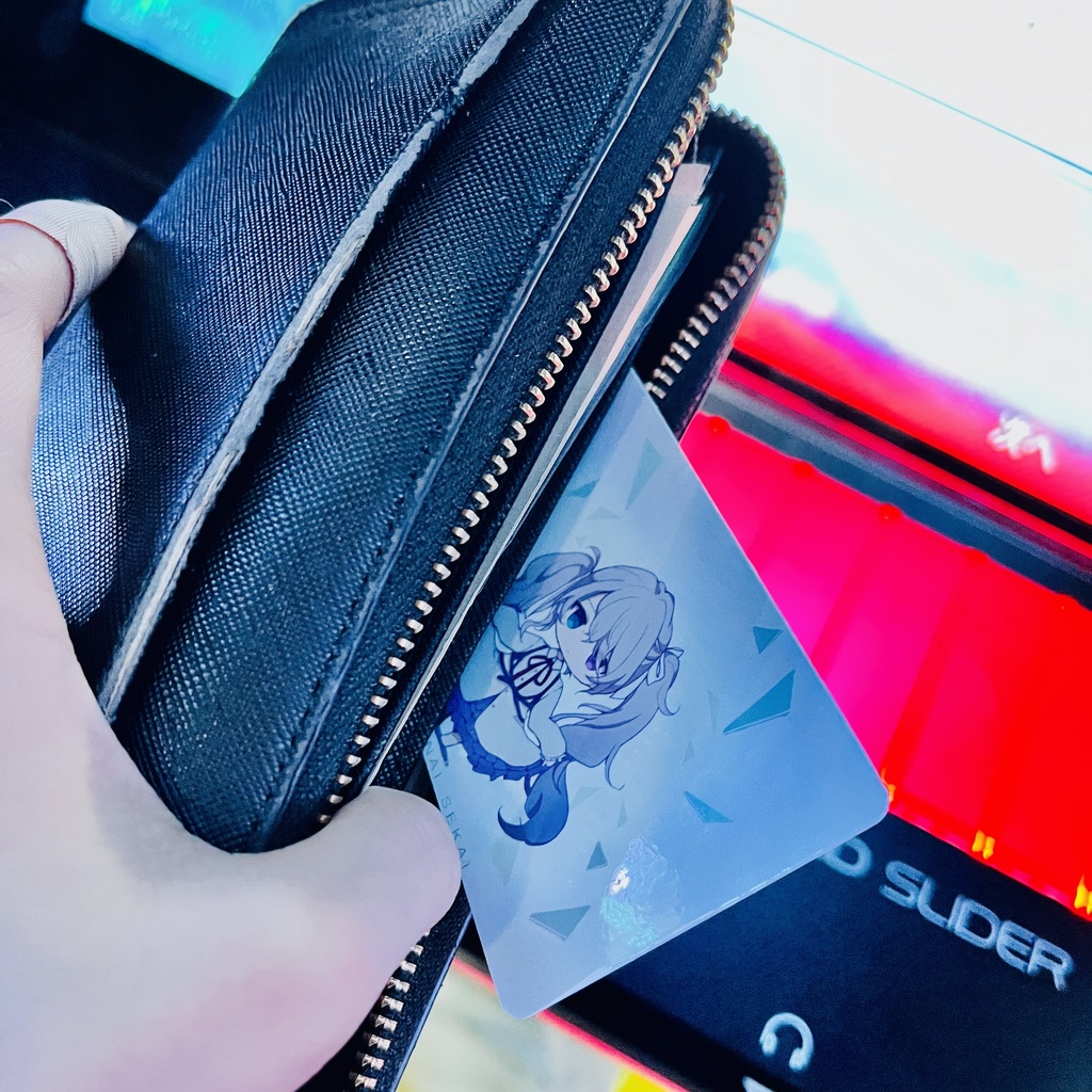 ICカードステッカー「誰もいないセカイのミク」