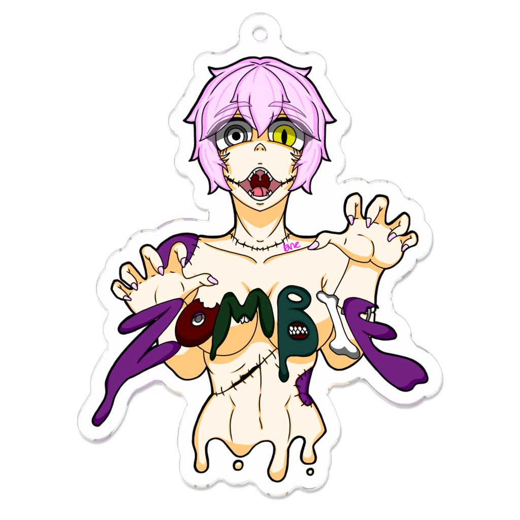 ツギハギちゃんアクキー