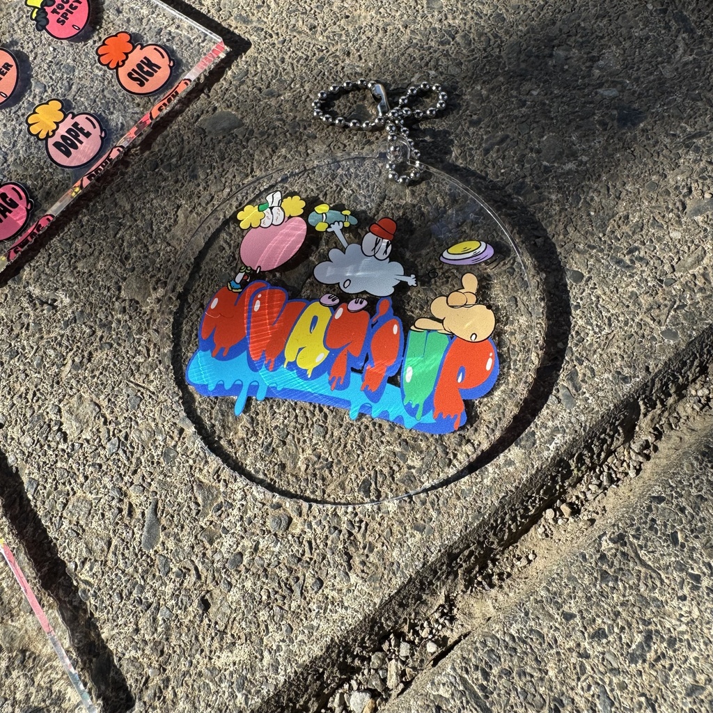 [Acrylic Keychain]WHAT'S UP
