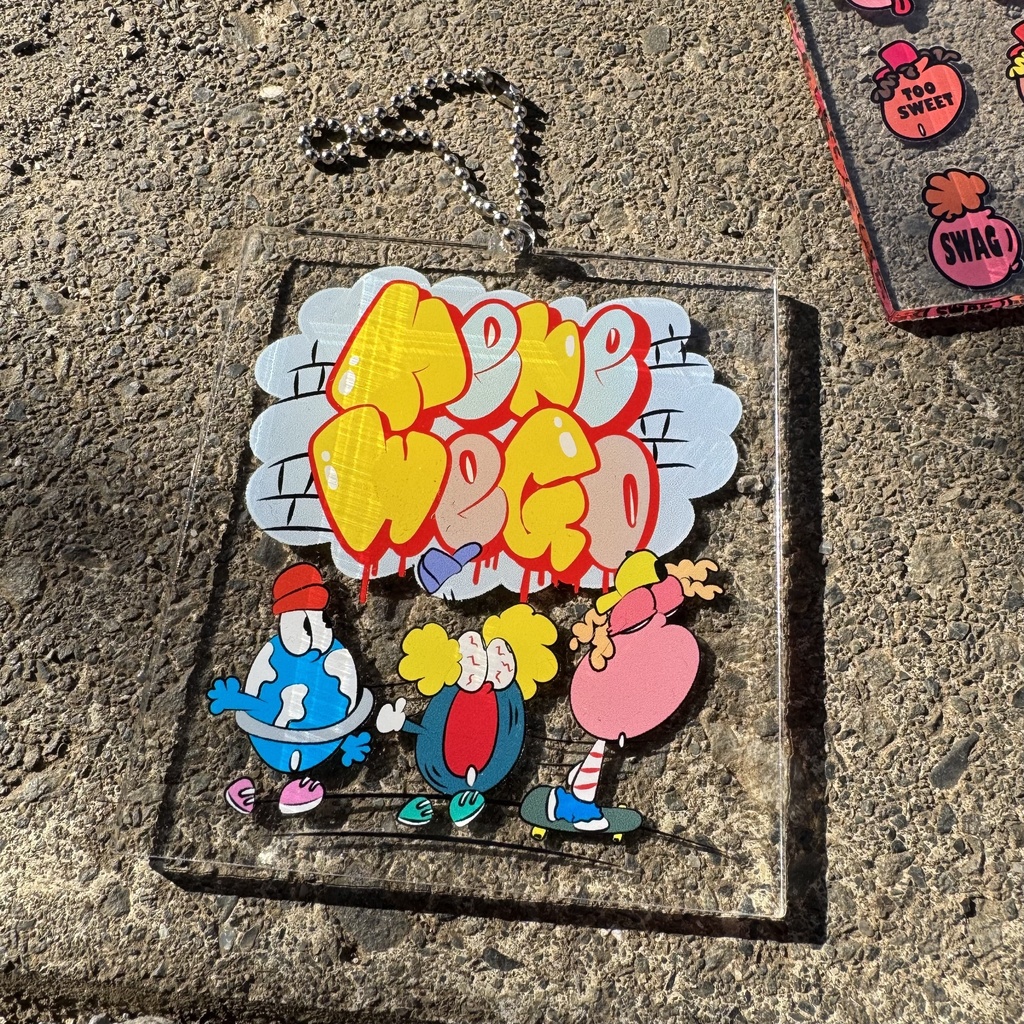 [Acrylic Keychain]HERE WE GO
